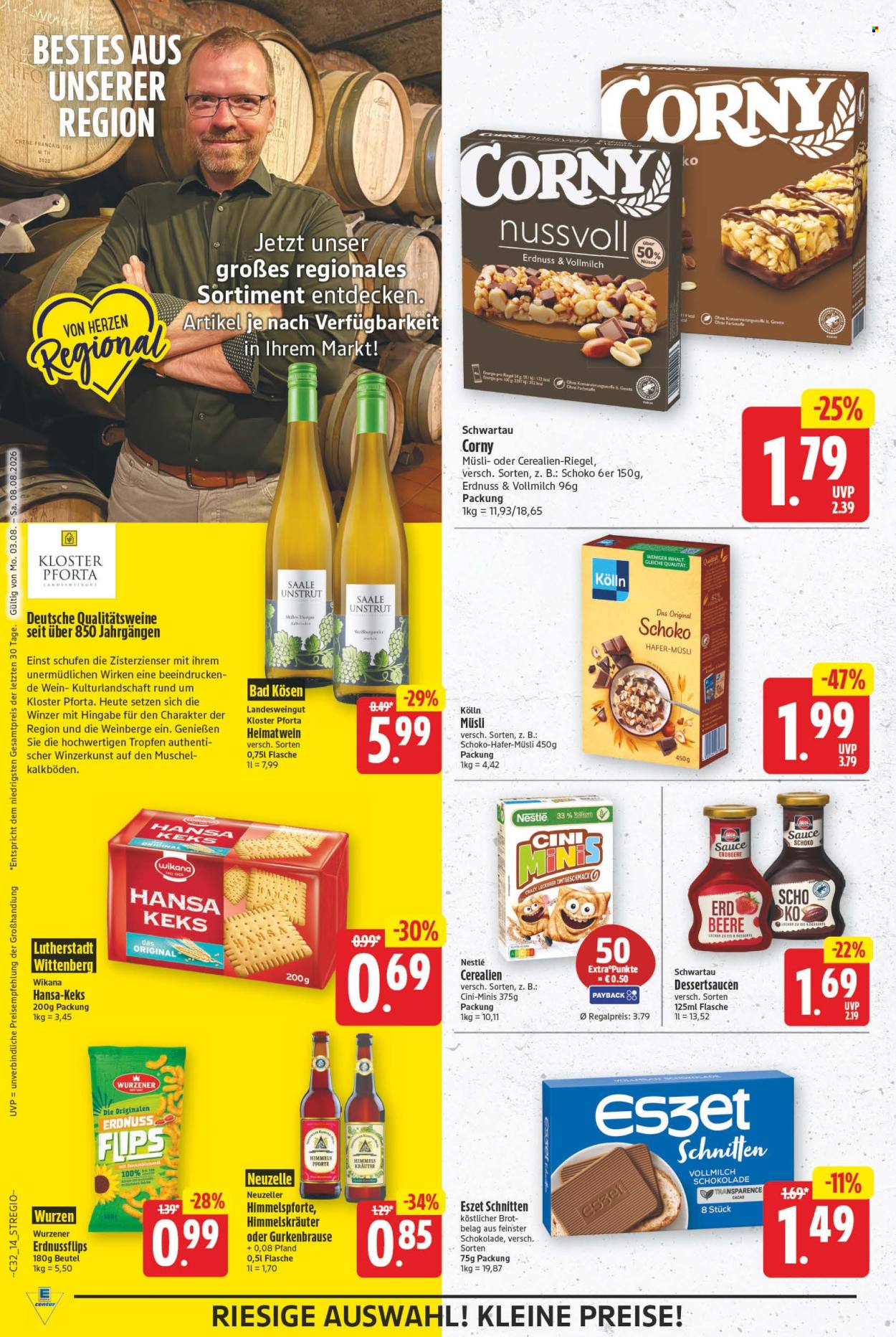 E center Prospekte  - 3.08.2026 - 8.08.2026. Seite 14