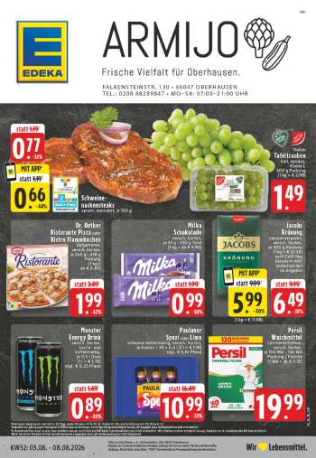 Prospekte Edeka - 3.08.2026 - 8.08.2026.