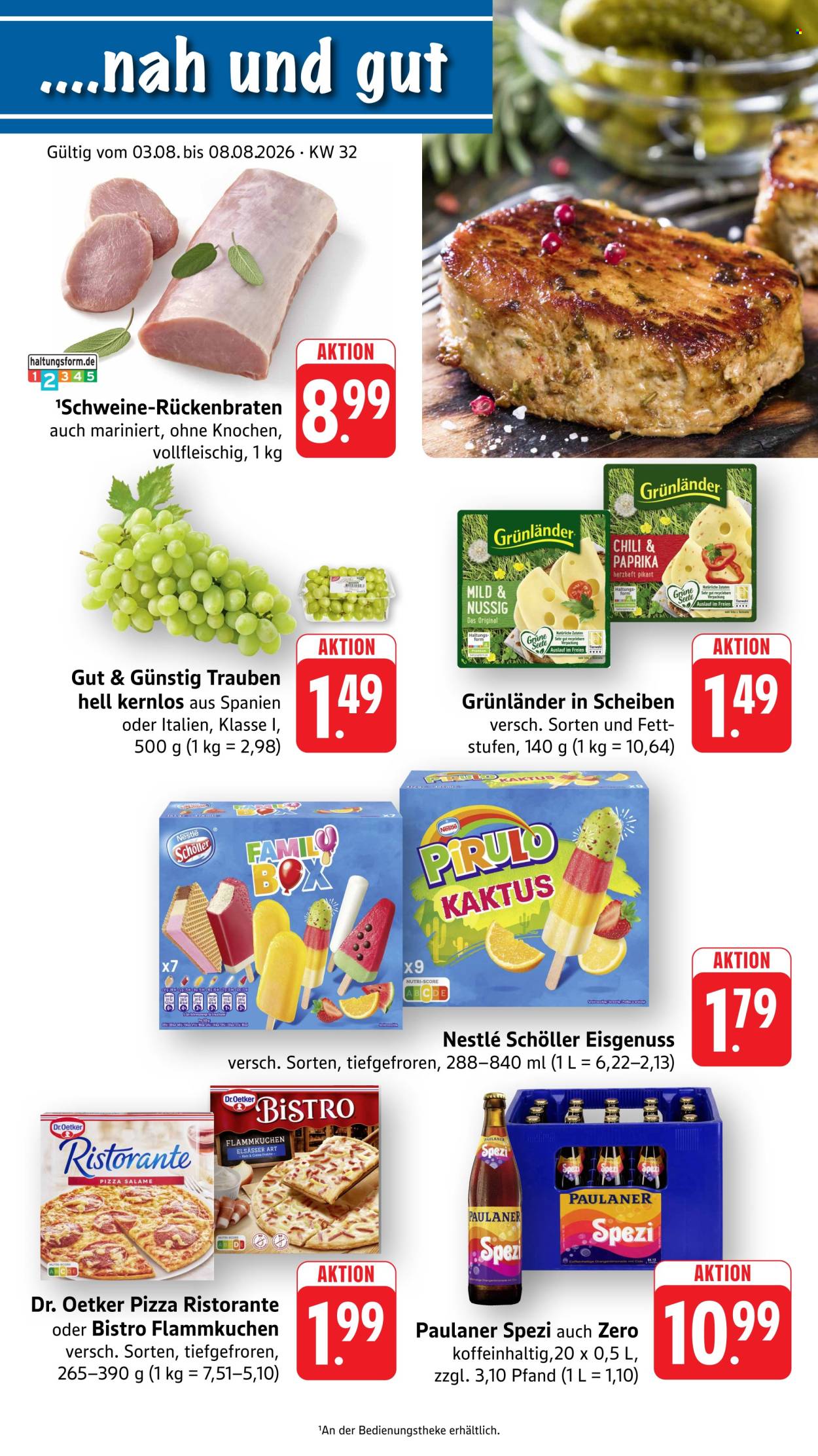 Edeka Prospekte  - 3.08.2026 - 8.08.2026. Seite 1