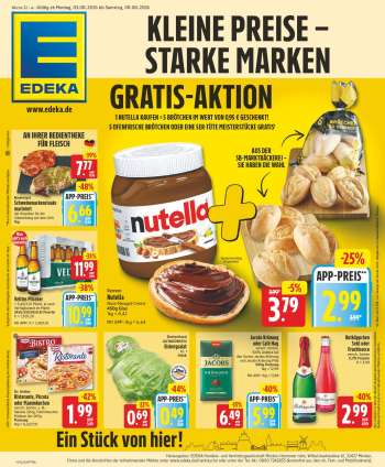 Prospekte Edeka - 3.08.2026 - 8.08.2026.