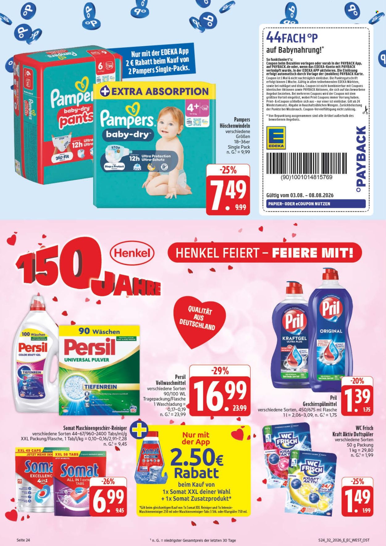E center Prospekte  - 3.08.2026 - 8.08.2026. Seite 32