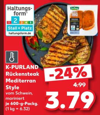 K-PURLAND Rückensteak Mediterran Style