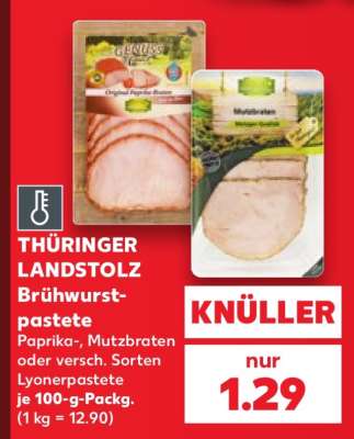 THÜRINGER LANDSTOLZ Brühwurstpastete