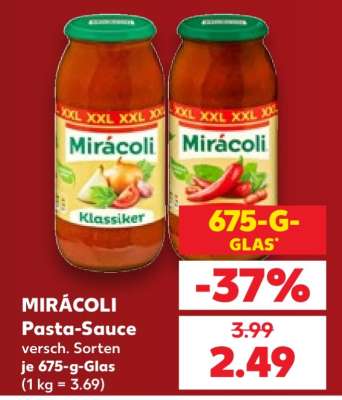MIRÁCOLI Pasta-Sauce