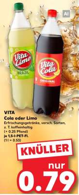 Vita Cola oder Limo