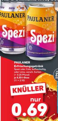 PAULANER Erfrischungsgetränk