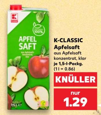 K-CLASSIC Apfelsaft