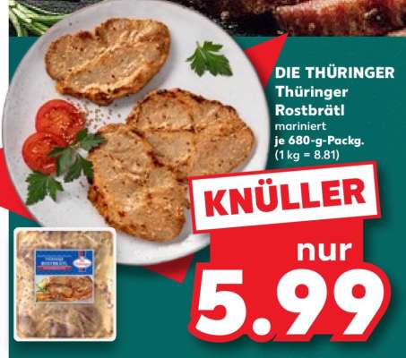 DIE THÜRINGER Thüringer Rostbrätl mariniert