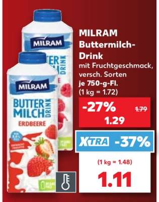 Milram Buttermilch Drink