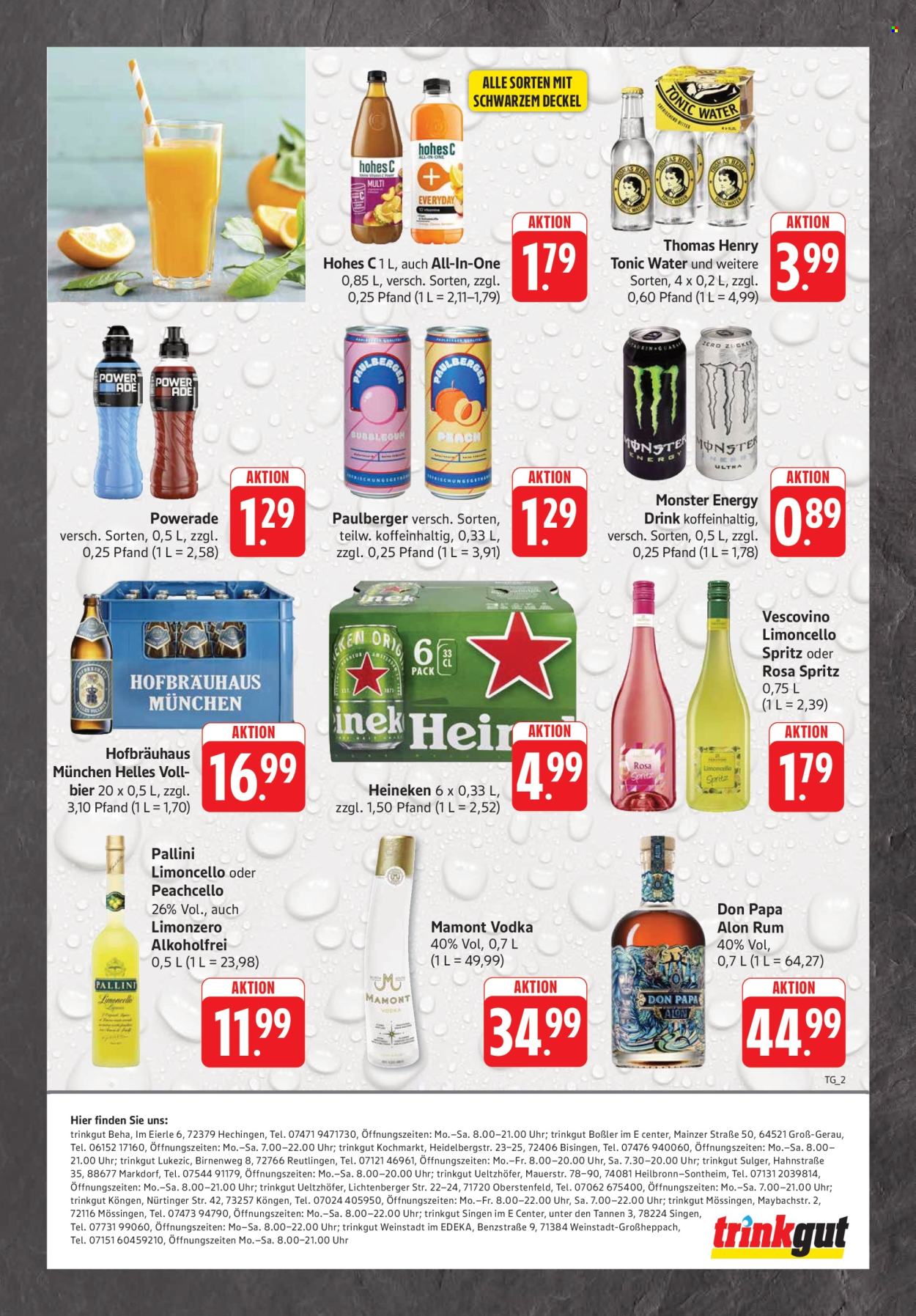 Edeka Getränkemarkt Prospekte  - 3.08.2026 - 8.08.2026. Seite 2