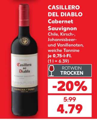 CASILLERO DEL DIABLO Cabernet Sauvignon