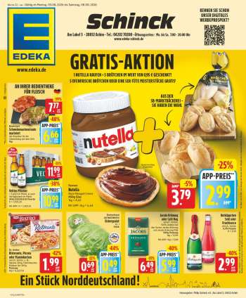 Prospekte Edeka - 3.08.2026 - 8.08.2026.