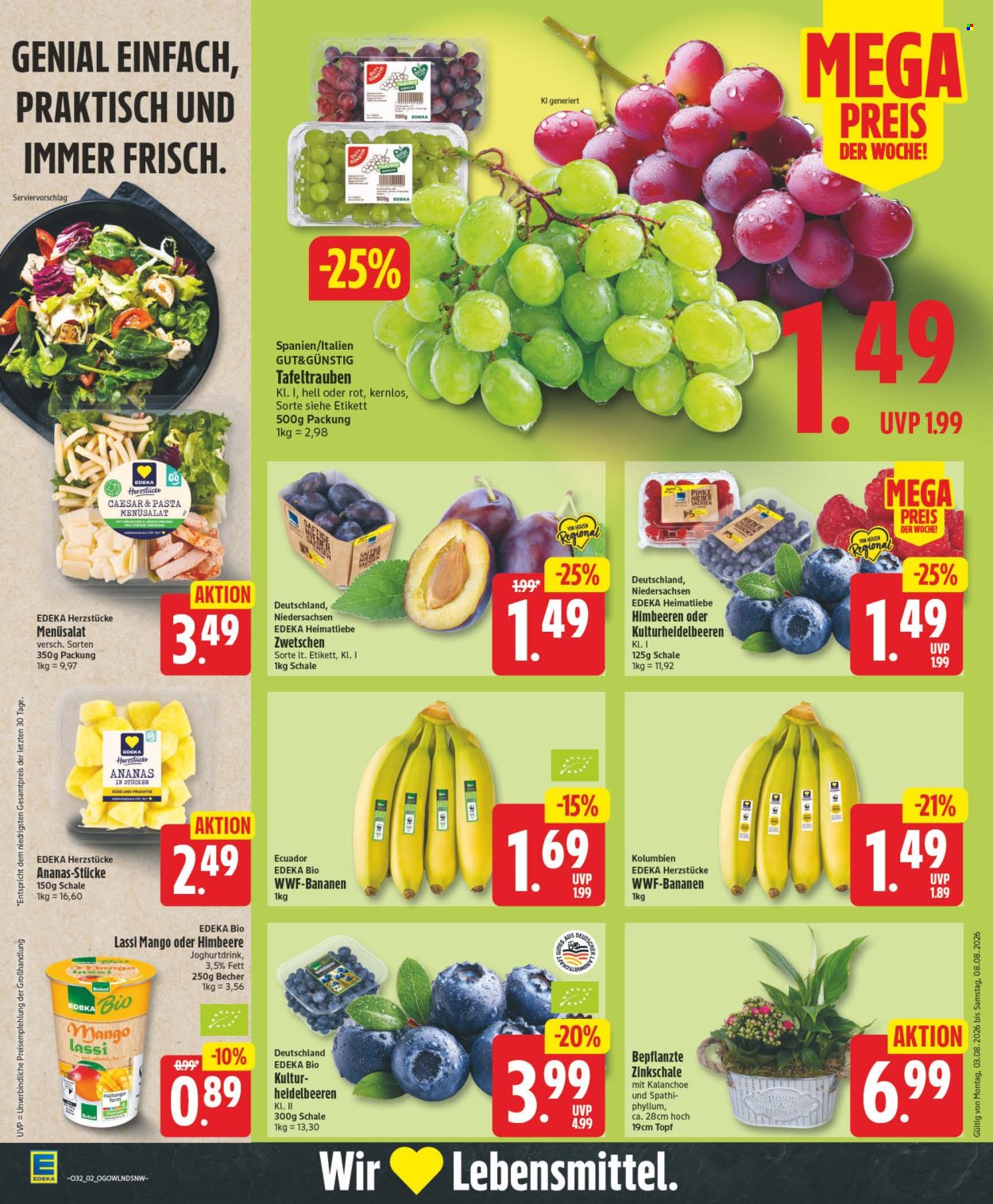 Edeka Prospekte  - 3.08.2026 - 8.08.2026. Seite 2