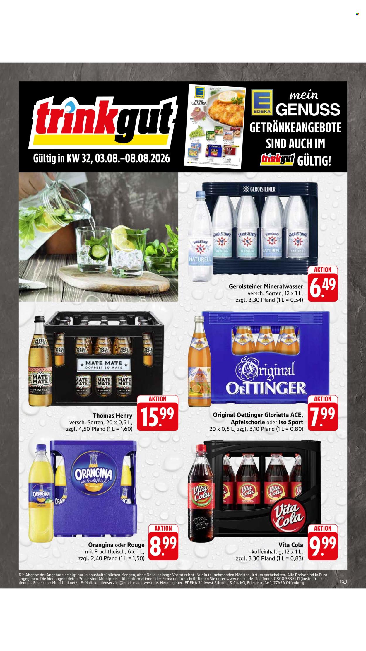 E center Prospekte  - 3.08.2026 - 8.08.2026. Seite 58