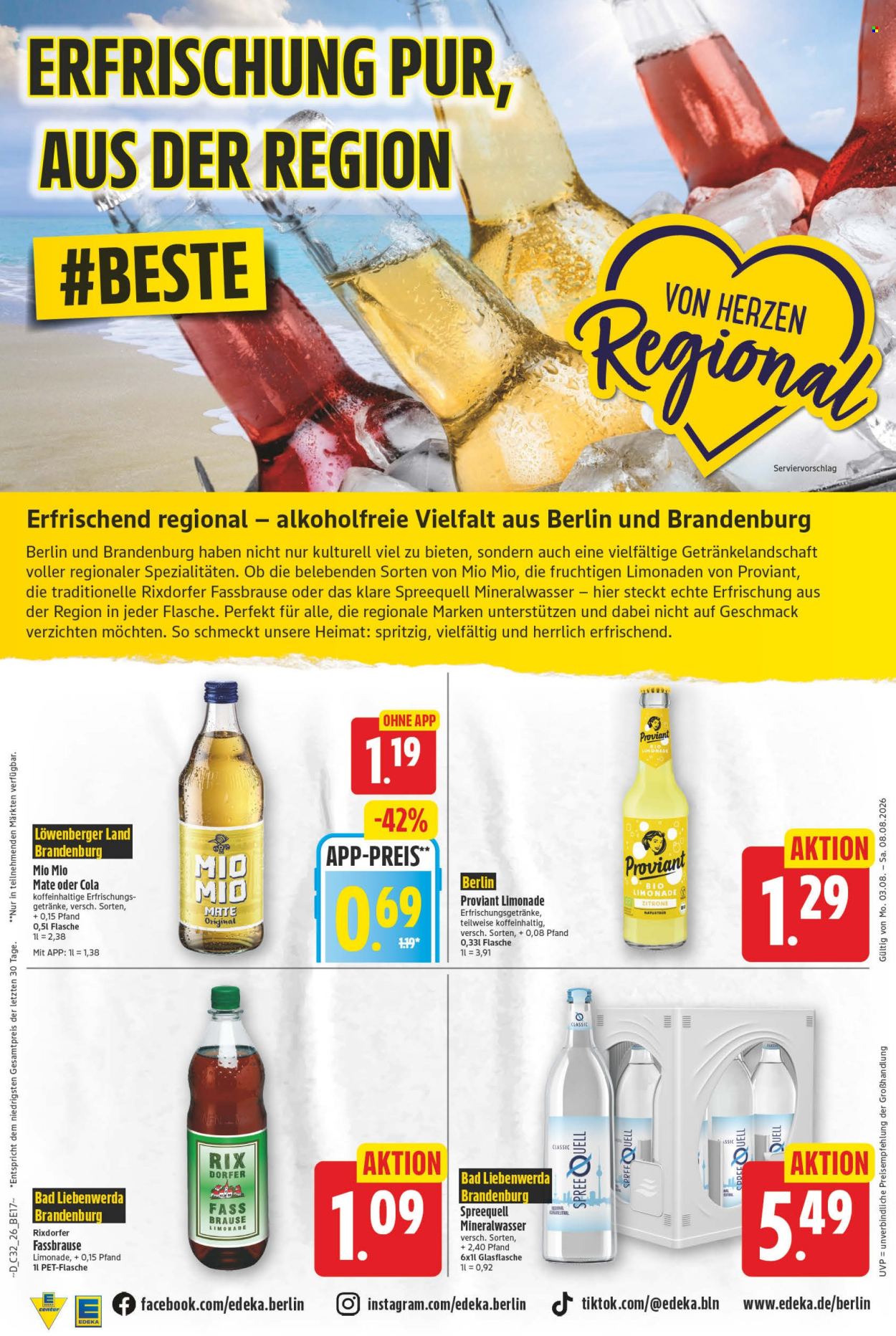 E center Prospekte  - 3.08.2026 - 8.08.2026. Seite 26