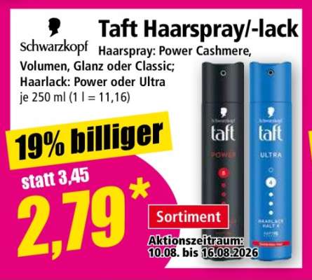 TAFT Haarspray/-lack