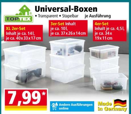 Universal-Boxen