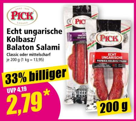 Echt ungarische Kolbasz/Balaton Salami