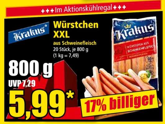 Würstchen XXL