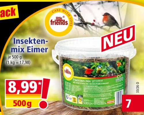 Insekten-mix Eimer