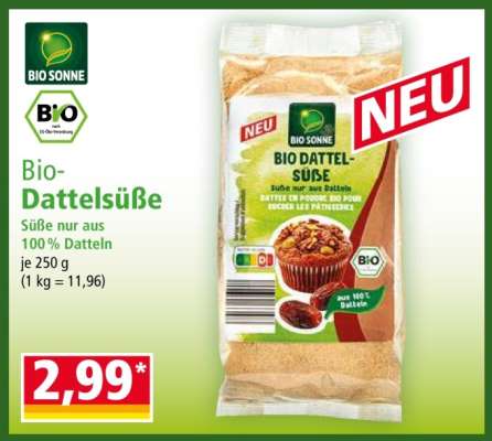 Bio-Dattelsüße