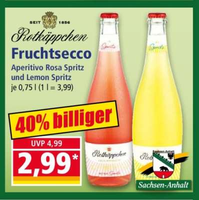 ROTKÄPPCHEN Fruchtsecco°