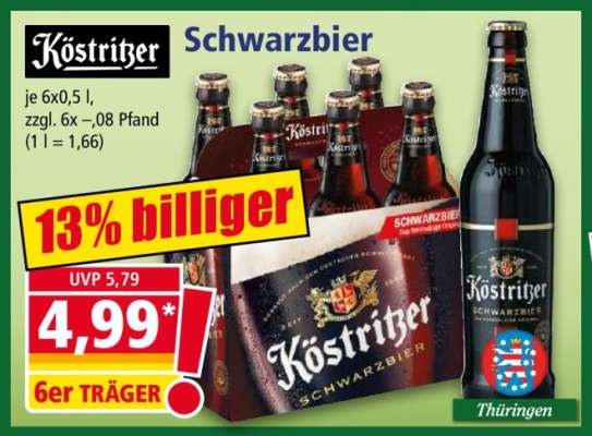 KÖSTRITZER Schwarzbier°