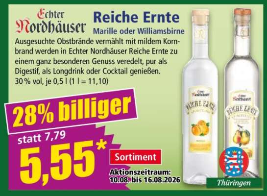 Reiche Ernte Marille oder Williamsbirne