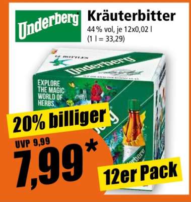 Underberg Kräuterbitter