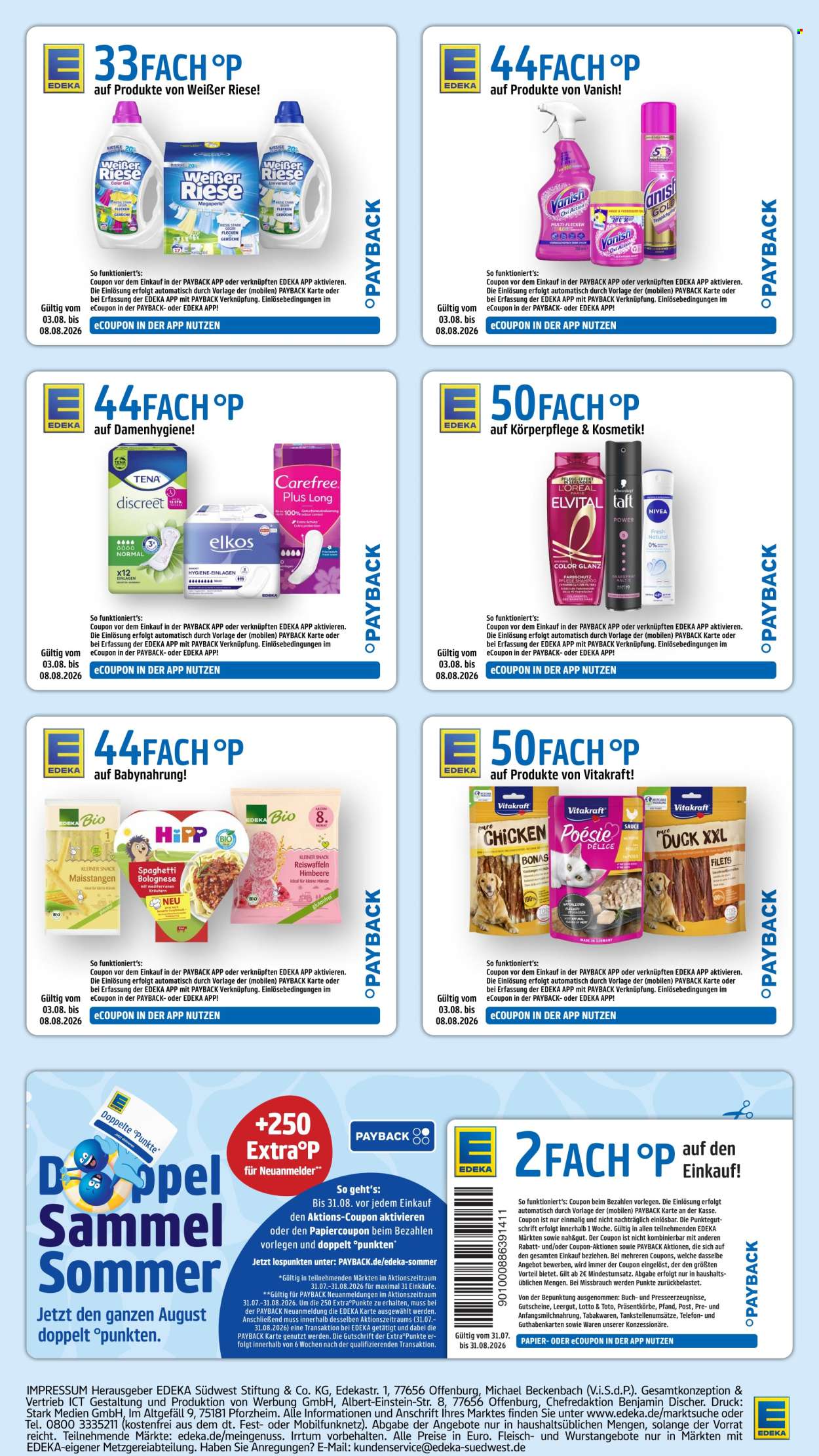 E center Prospekte  - 3.08.2026 - 8.08.2026. Seite 35