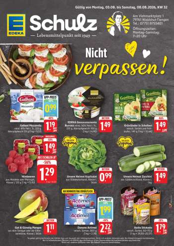 Prospekte Edeka - 3.08.2026 - 8.08.2026.