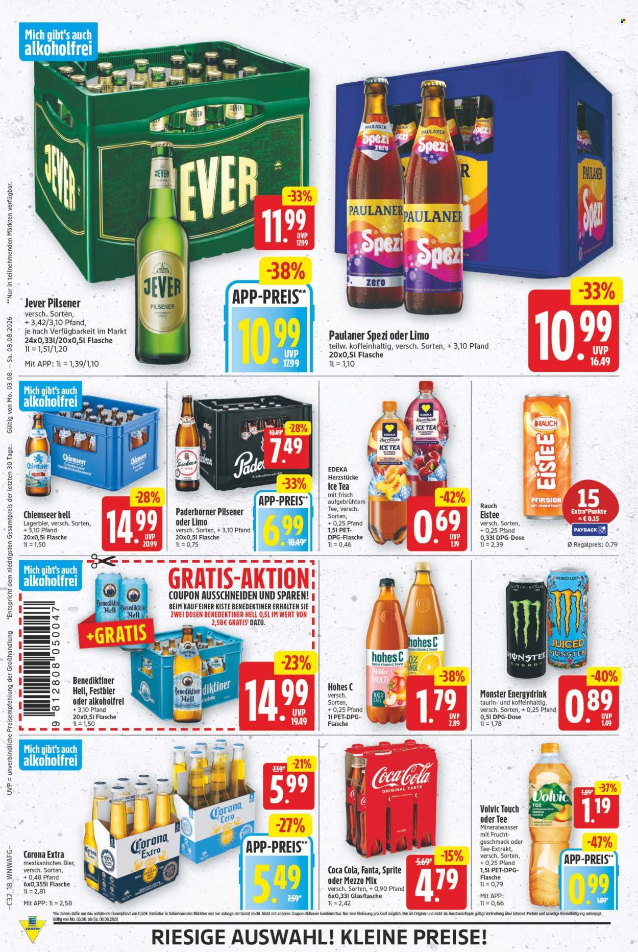 E center Prospekte  - 3.08.2026 - 8.08.2026. Seite 18