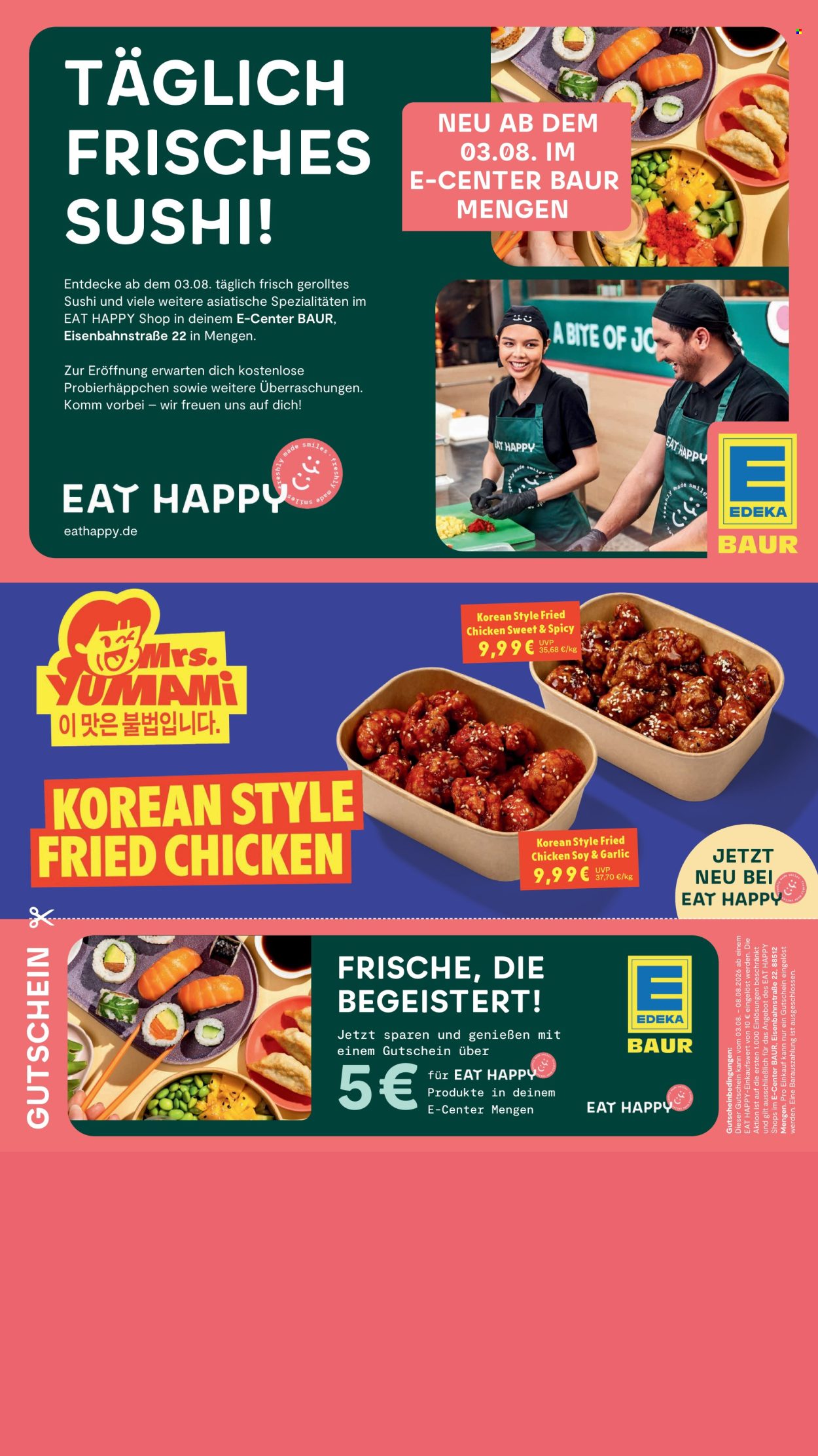 Edeka Prospekte  - 3.08.2026 - 8.08.2026. Seite 1