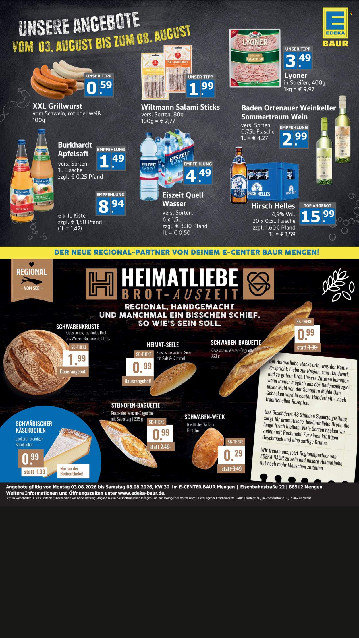 Edeka Prospekte  - 3.08.2026 - 8.08.2026. Seite 2