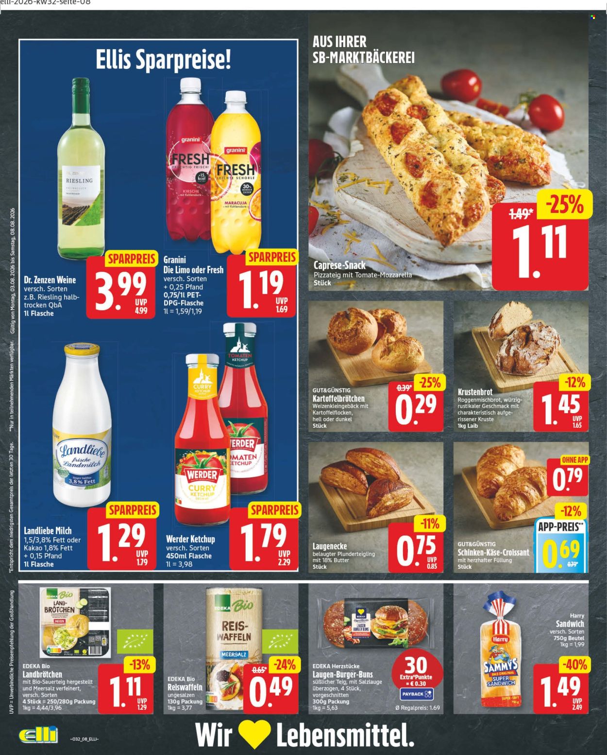 Edeka Prospekte  - 3.08.2026 - 8.08.2026. Seite 8