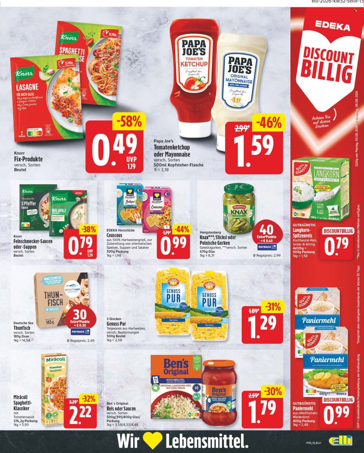 Edeka Prospekte  - 3.08.2026 - 8.08.2026. Seite 13