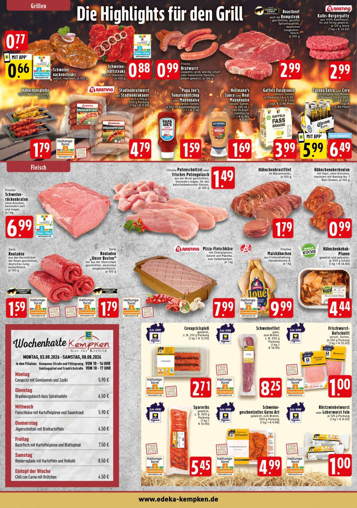 Edeka Prospekte  - 3.08.2026 - 8.08.2026. Seite 2