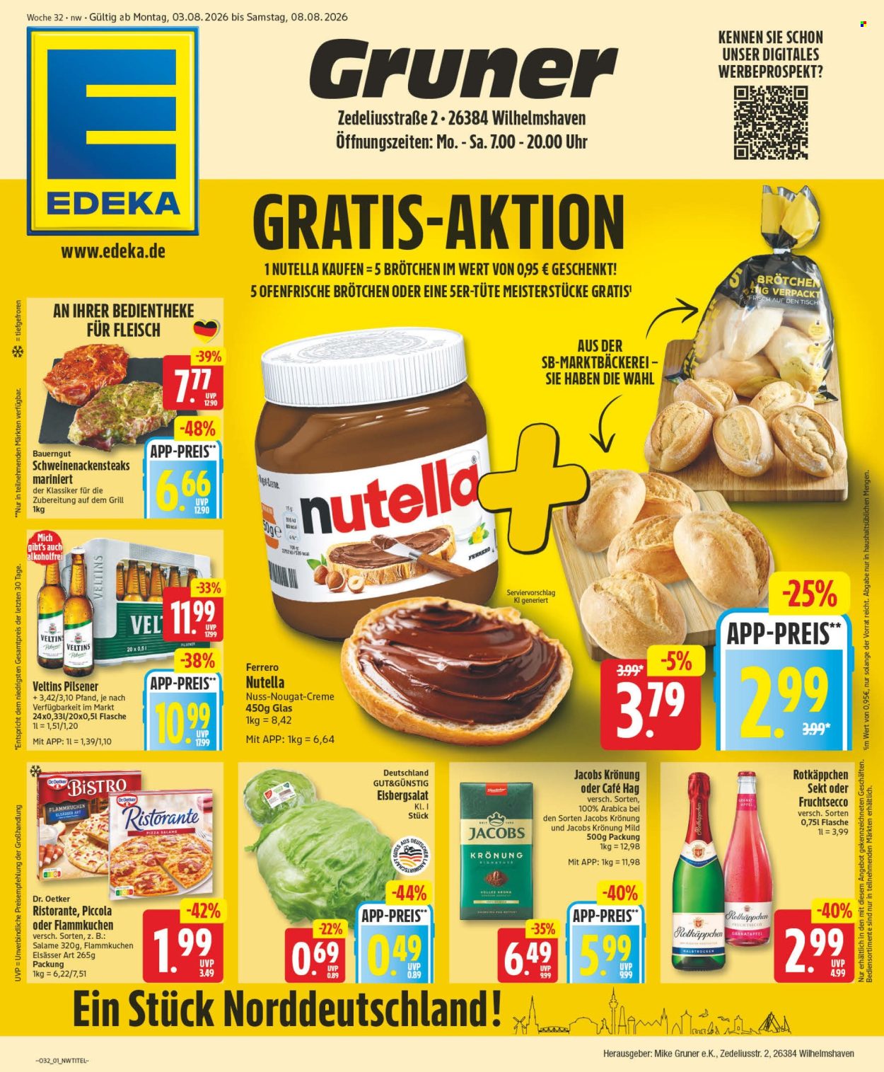 Edeka Prospekte  - 3.08.2026 - 8.08.2026. Seite 3
