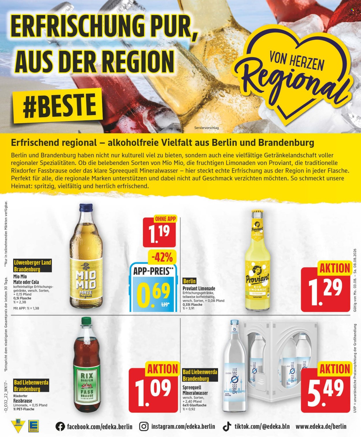 Edeka Prospekte  - 3.08.2026 - 8.08.2026. Seite 22