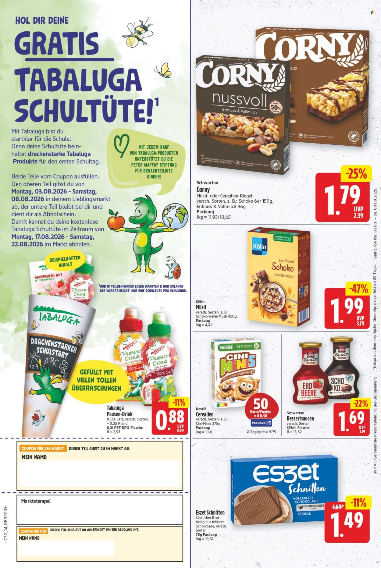 E center Prospekte  - 3.08.2026 - 8.08.2026. Seite 14