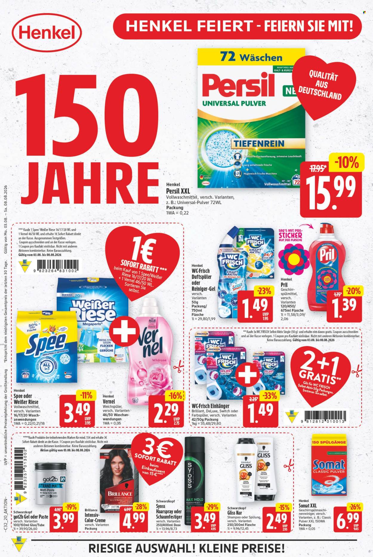 E center Prospekte  - 3.08.2026 - 8.08.2026. Seite 20