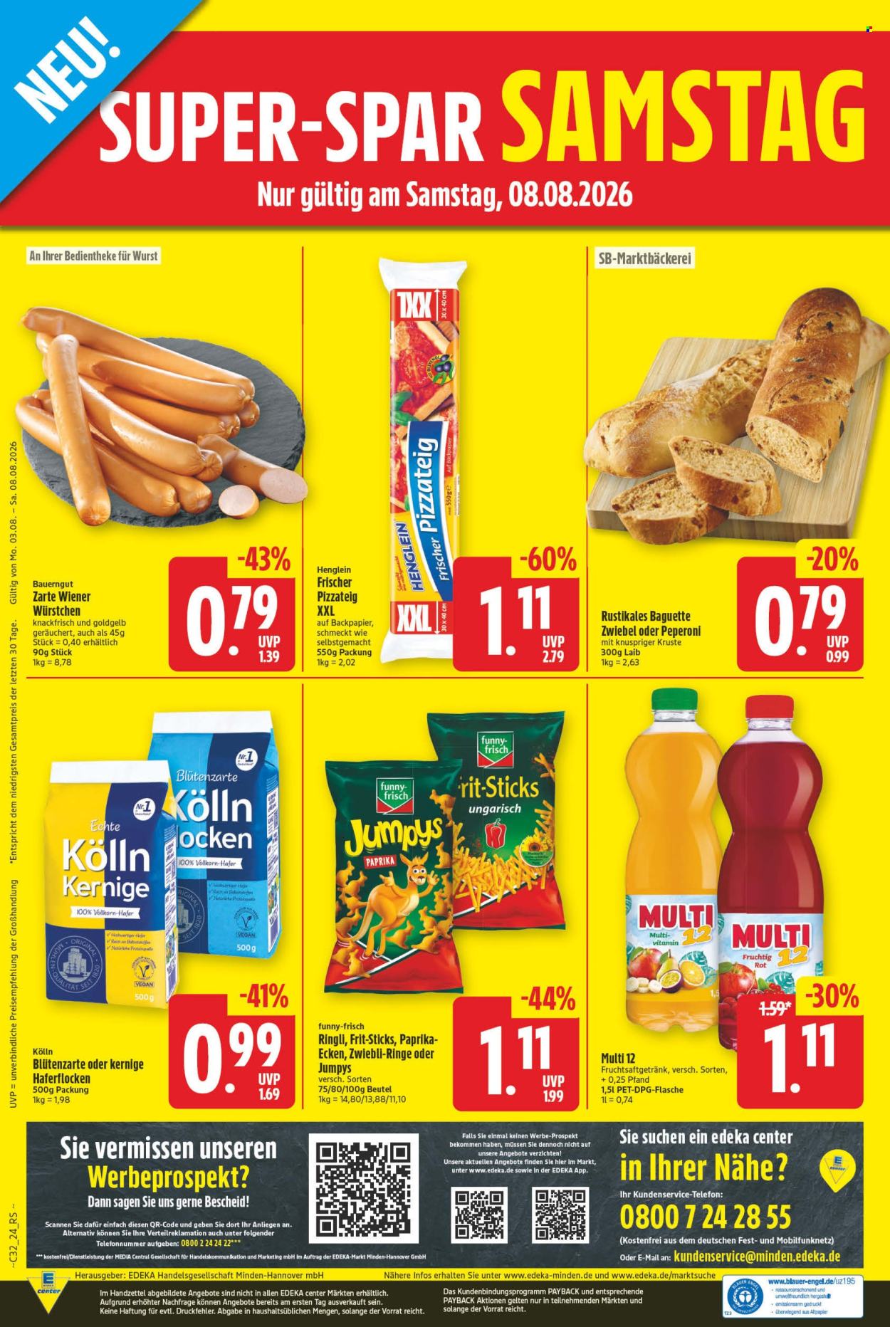 E center Prospekte  - 3.08.2026 - 8.08.2026. Seite 24