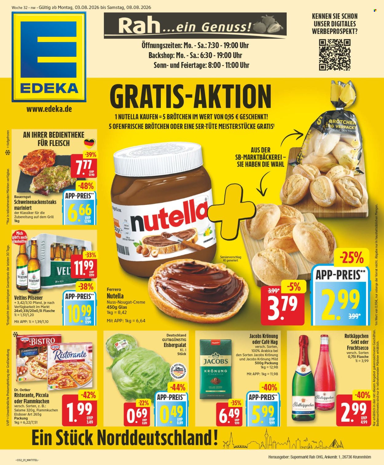 Edeka Prospekte  - 3.08.2026 - 8.08.2026. Seite 3