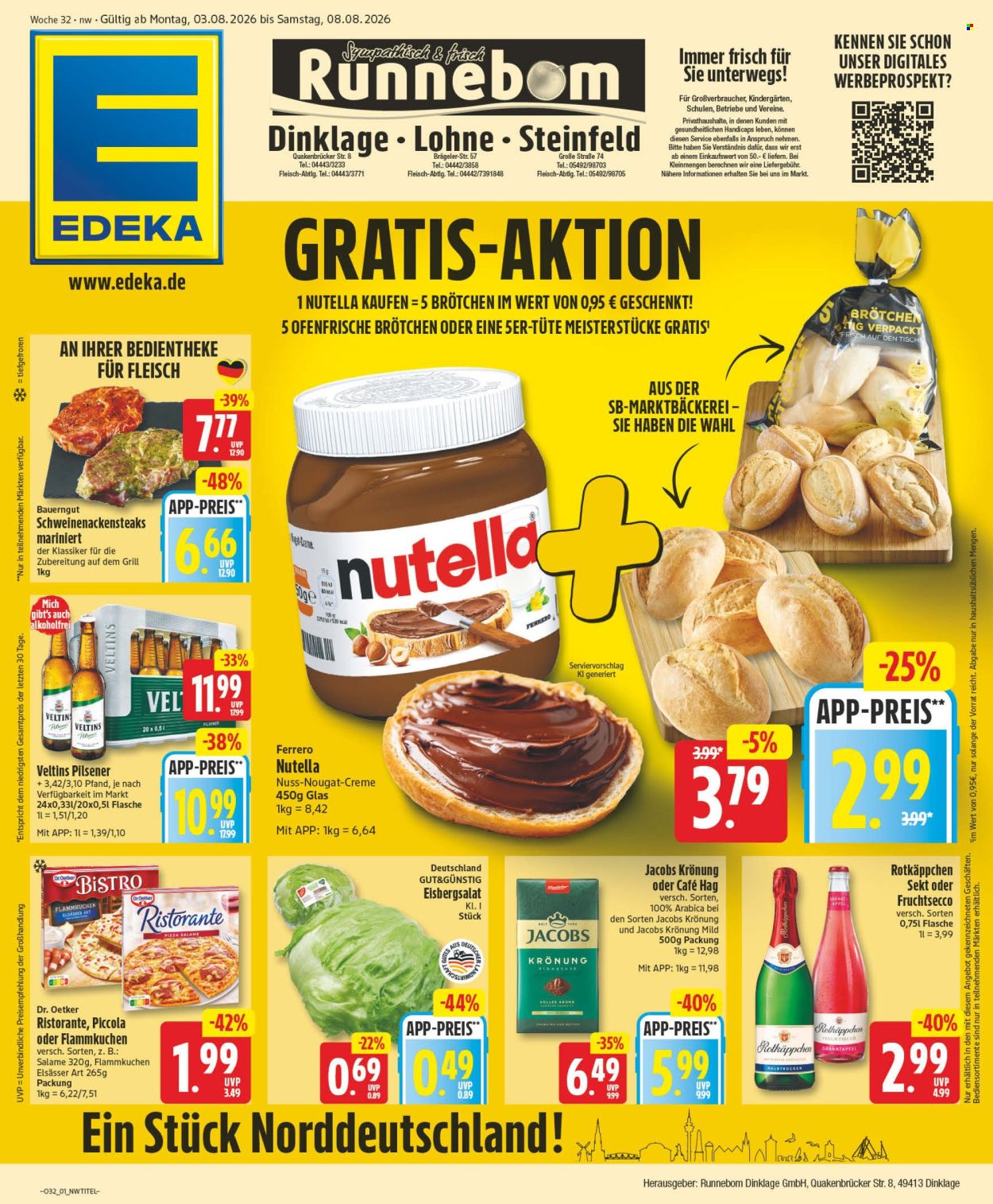 Edeka Prospekte  - 3.08.2026 - 8.08.2026. Seite 3