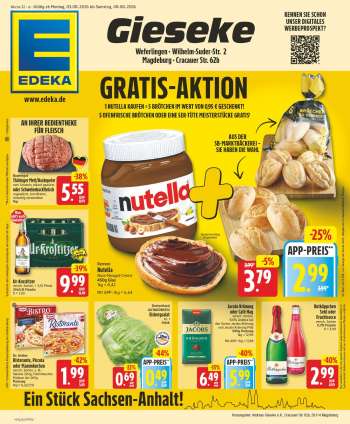 Prospekte Edeka - 3.08.2026 - 8.08.2026.
