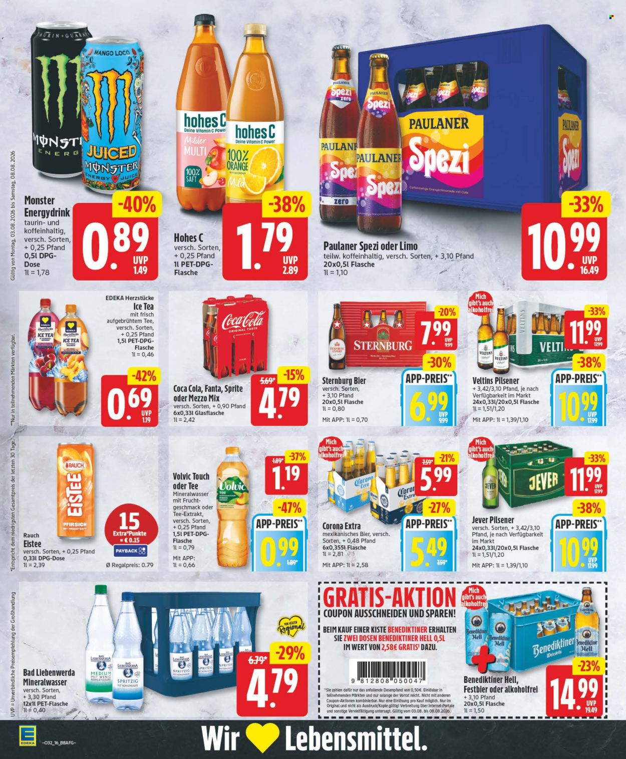 Edeka Prospekte  - 3.08.2026 - 8.08.2026. Seite 16