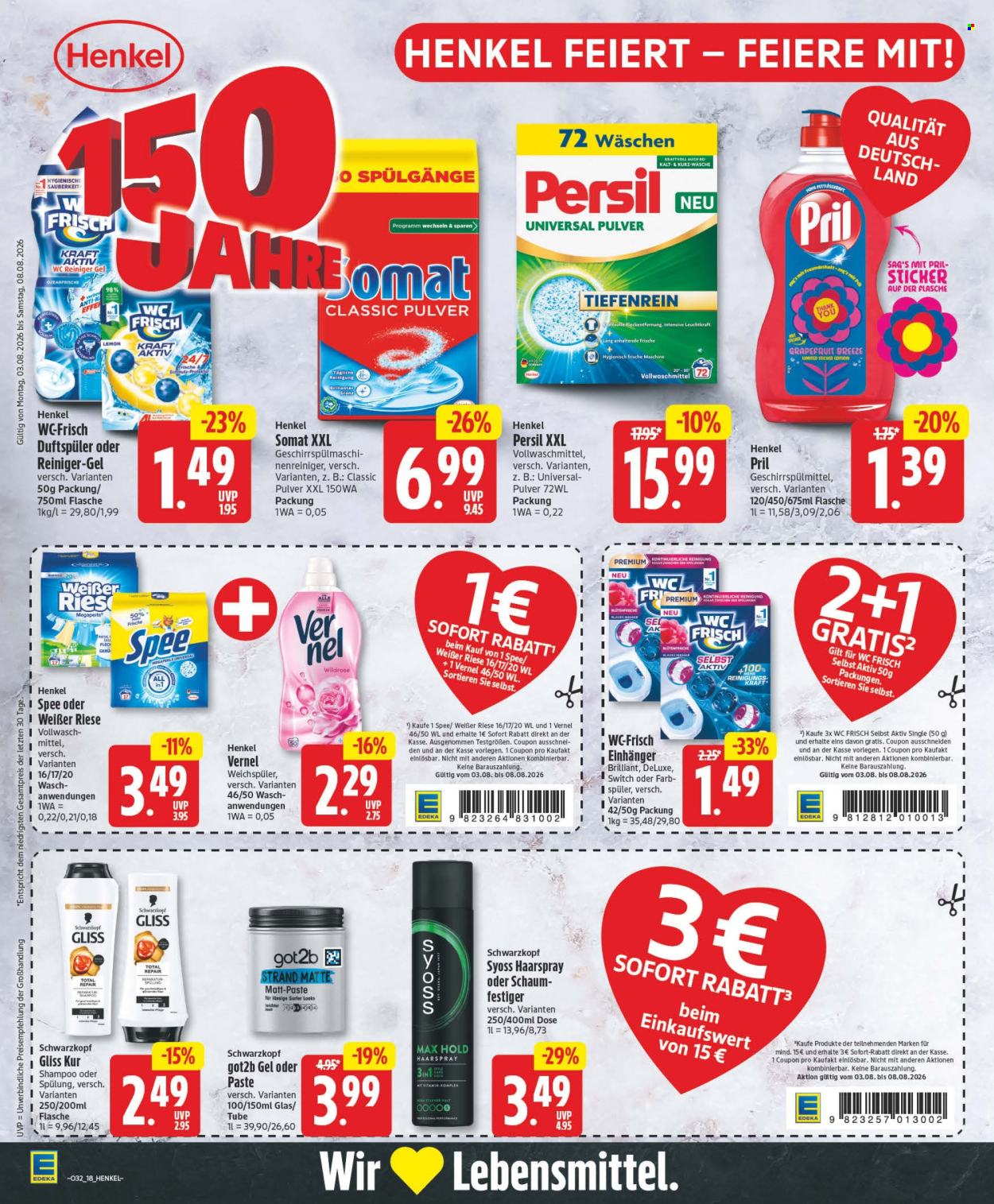 Edeka Prospekte  - 3.08.2026 - 8.08.2026. Seite 18