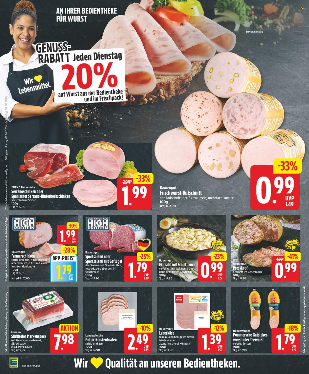 Edeka Prospekte  - 3.08.2026 - 8.08.2026. Seite 6