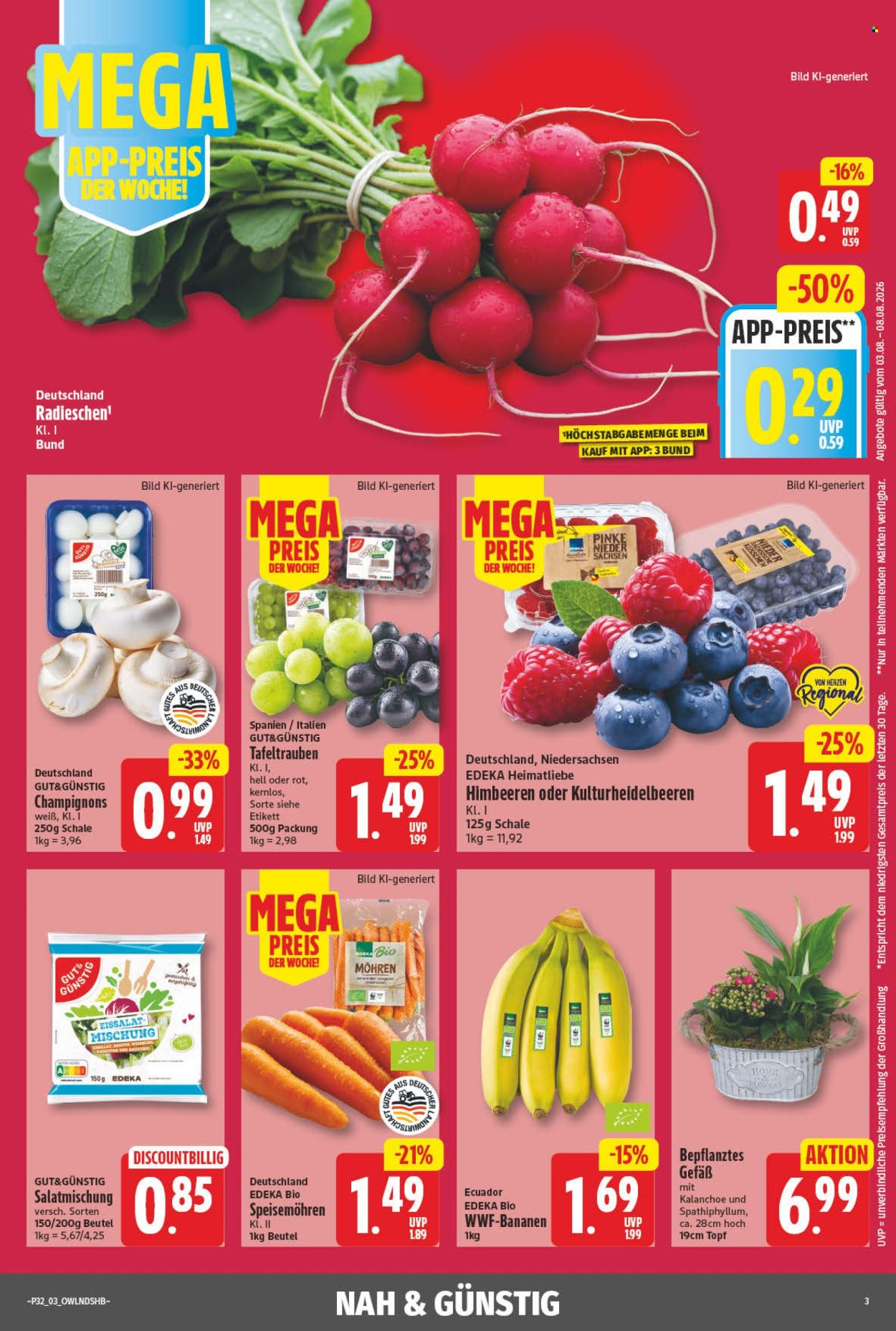 Edeka Prospekte  - 3.08.2026 - 8.08.2026. Seite 3