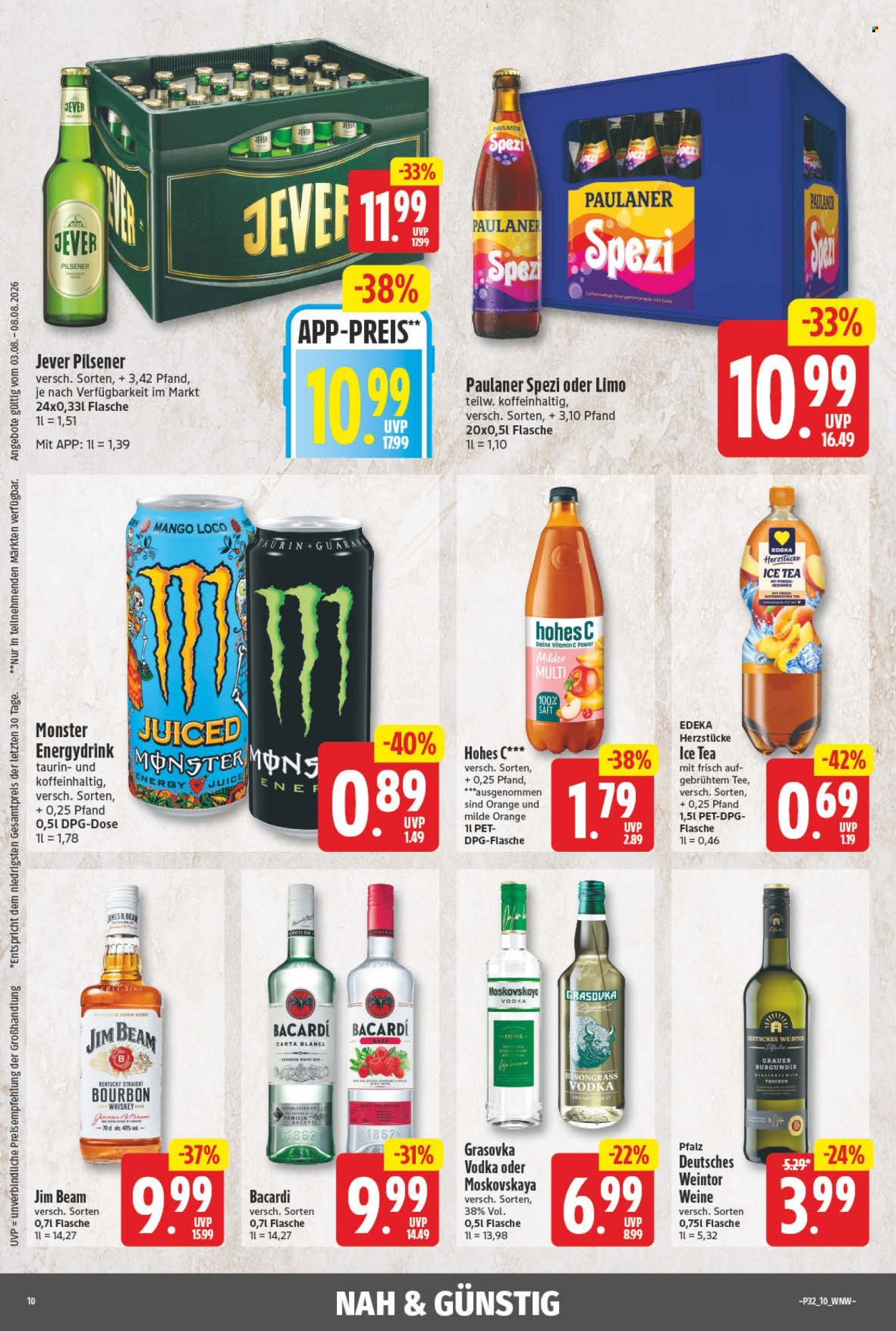 Edeka Prospekte  - 3.08.2026 - 8.08.2026. Seite 10